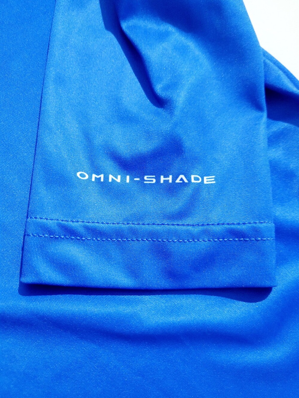 Columbia PFG OmniShade Spf Sun Protection Shirt Blue XS Performance Rash Guard - Picture 11 of 11